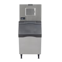 ICETRO IM-0350-AH/IB-044 367 lb Maestro Half Cube Ice Machine w/ Bin - 440 lb Storage, Air Cooled, 115v thumbnail 3