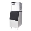ICETRO IM-0460-AH/IB-044 444 lb Maestro Half Cube Ice Machine w/ Bin - 440 lb Storage, Air Cooled, 115v thumbnail 2