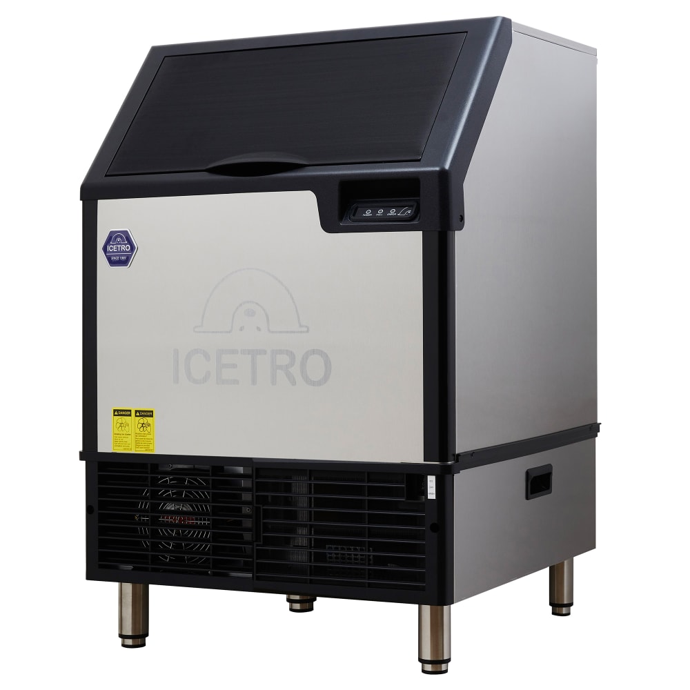 ICETRO IU-0170-AC 26"W Full Cube Undercounter Ice Machine - 175 lbs/day, Air Cooled