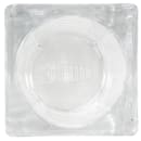 Hollowick 1511C Horizontal Rib Glass Block Lamp, 4 1/8" H x 2 7/8" W, Clear thumbnail 4
