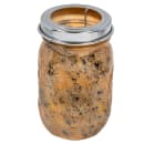 Hollowick 1610AG Firefly Tealight Candle Holder w/ Hanging Cradle - 5 1/4" x 3", Antique Gold thumbnail 4