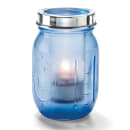 Hollowick 1610SDBL Firefly Tealight Candle Holder w/ Hanging Cradle - 5 1/4" x 3", Satin Dark Blue thumbnail 7