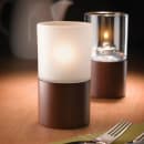 Hollowick 200 Horizon Cylinder Base, 2 3/8 x 2 3/4", Wood thumbnail 3