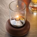 Hollowick 300 Rondo Base, 1 19/30 x 3 3/4", Wood thumbnail 3