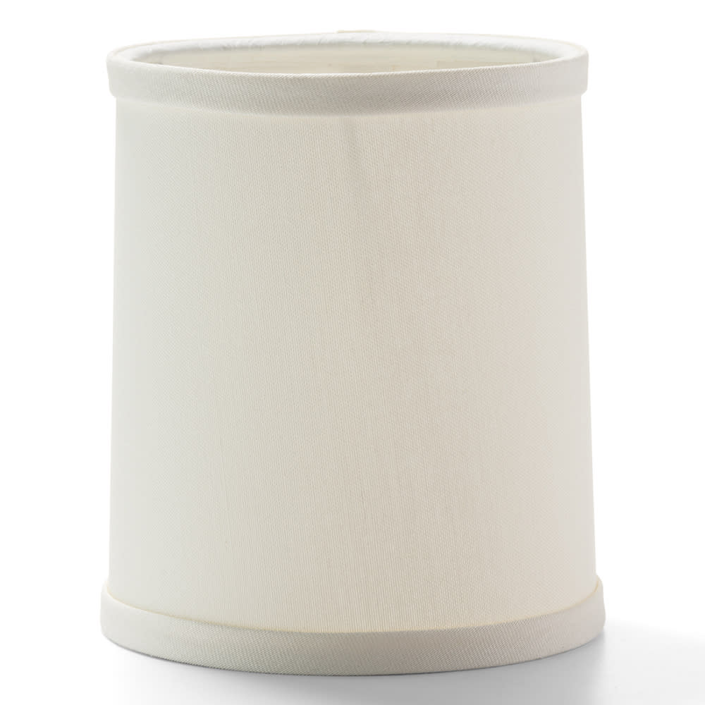 Hollowick 397LN Candlestick Shade w/ Drum Shape, 5 3/8 x 5 3/4", Fabric, Linea