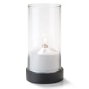 Hollowick 430 Round Cirque Base for HD17 & HD26, 3/4 x 2 5/8", Wood, Black thumbnail 2