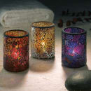 Hollowick 43017RG Crackle Lamp For HD26, HD17 & HD12, Red & Gold Glass thumbnail 3