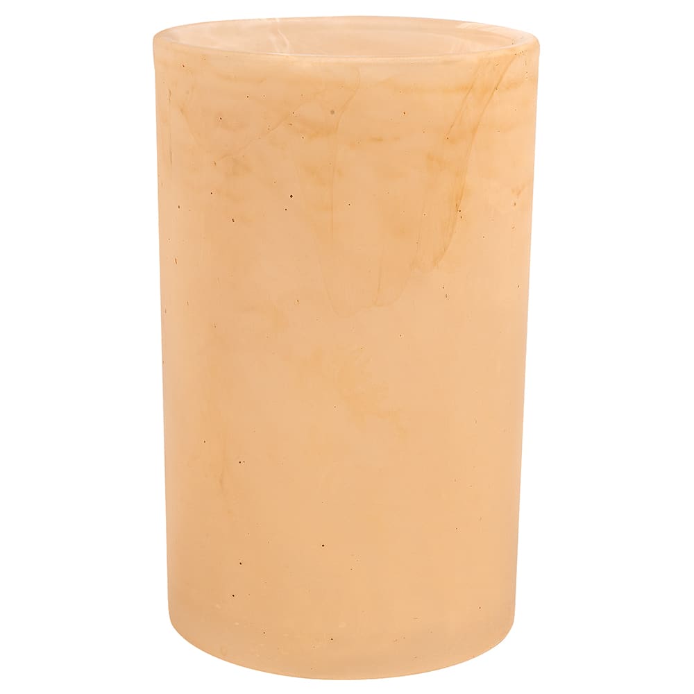 Hollowick 44017SCA Wysp Lamp w/ Cylinder Style, 4 19/30" x 2 7/8", Glass, Amber Satin Crystal