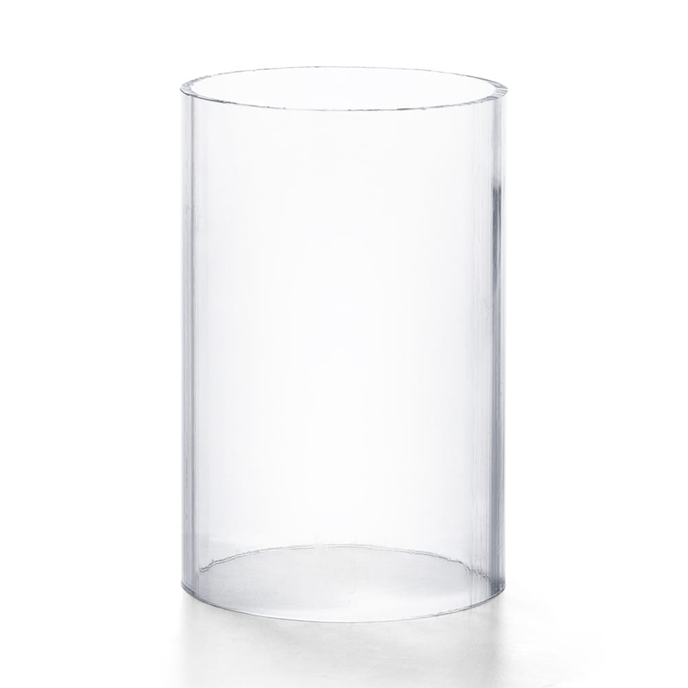 Hollowick 4844 Shade Support Cylinder - 3"D x 4 1/2"H, Plastic, Clear