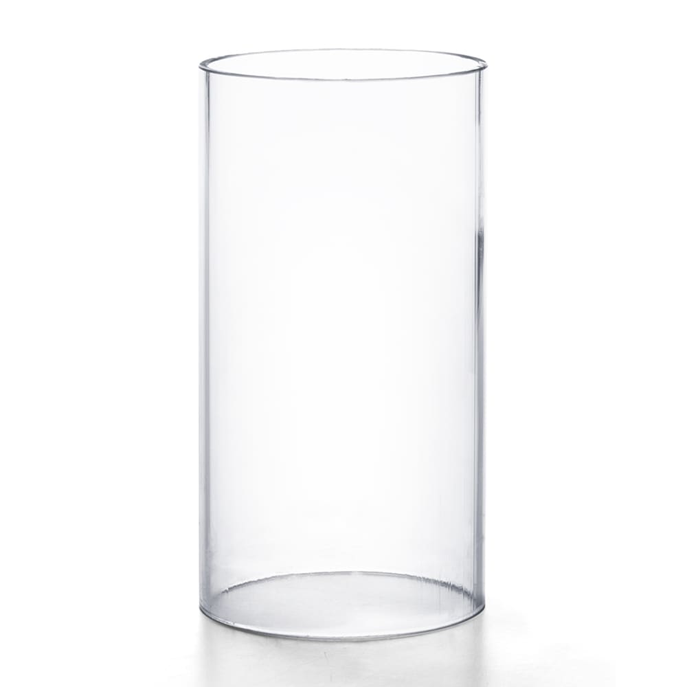 Hollowick 4846 Cylinder Globe - 3"D x 5 1/2"H, Plastic, Clear