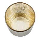 Hollowick 5120 Sussex™ Geometric Votive Lamp - 2 9/10"D x 3 3/20"H, Black & Gold thumbnail 3