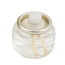 Hollowick 5120 Sussex™ Geometric Votive Lamp - 2 9/10"D x 3 3/20"H, Black & Gold thumbnail 6