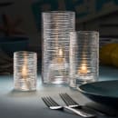 Hollowick 5125C Typhoon Tealight Candle Holder for HD8 - 2 1/8" x 3 1/4", Clear thumbnail 2