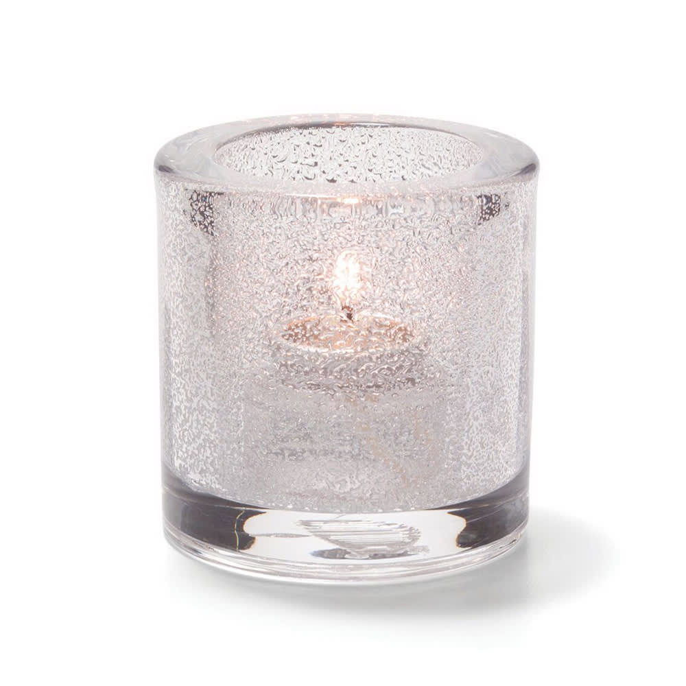 Hollowick 5140CJ Tealight Lamp for HD8 2 3/4 x 2 7/8", Glass, Clear Jewel