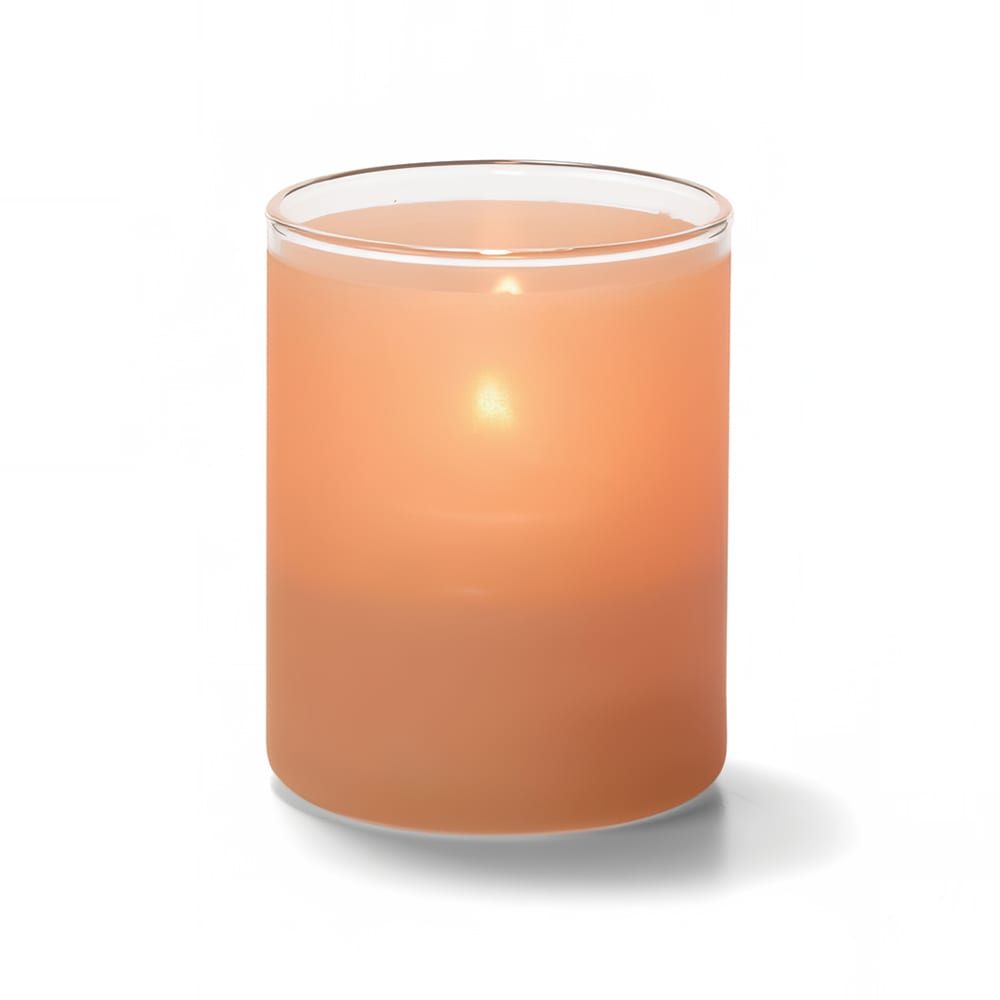 Hollowick 5176STC Tealight Lamp w/ Cylinder Style, 2 1/2" x 2", Glass, Satin Terra Cotta