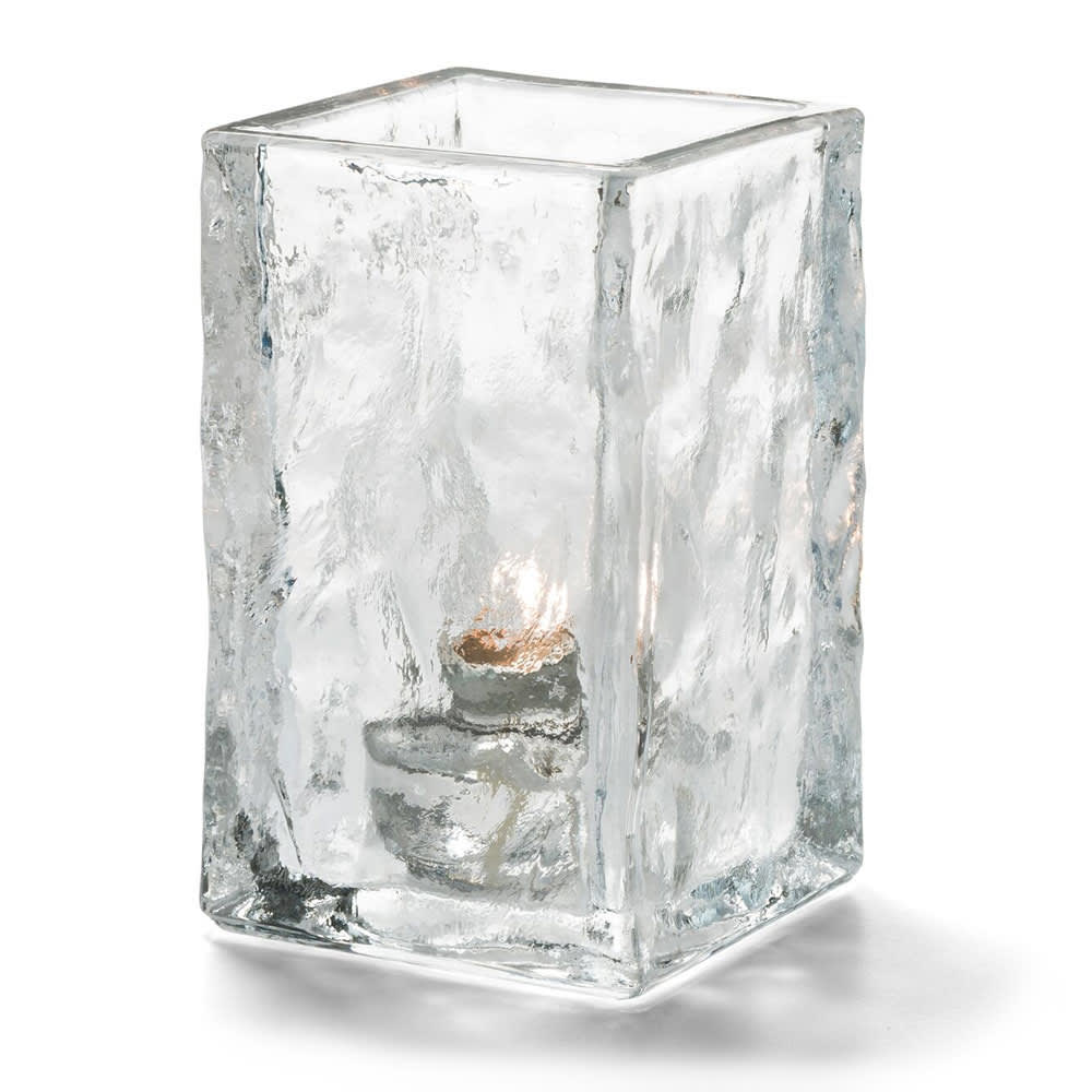 Hollowick 5188C Glacier Votive Lamp for HD10, HD12 & HD15 Fuel Cells, Clear