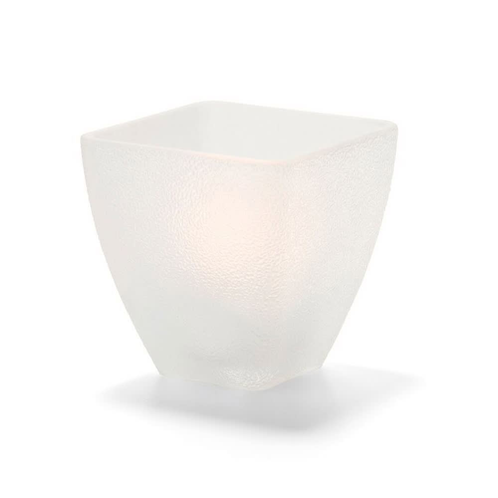 Hollowick 67SCI Votive Globe, Satin Crystal, ice