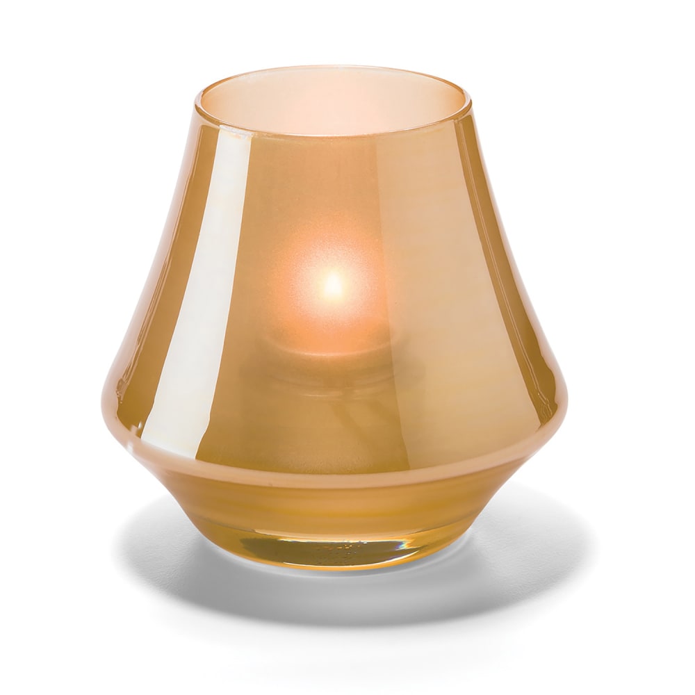 Hollowick 6955SG Chime Votive Lamp for HD8 or HD15, Satin Gold