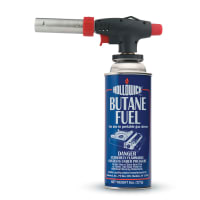 Hollowick CT-200SNGL 8 oz Professional Chef's Torch - Push Button Auto Ignition, Anti-Flare Device thumbnail 2