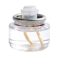 Hollowick HD8-90 90 Disposable Liquid Fuel Cell w/ 8 hr Capacity, 1 1/2" x 1 9/50", Plastic, Clear thumbnail 3