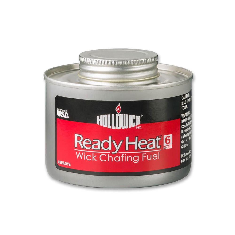 Hollowick READY6 Ready Heat Wick Chafing Fuel w/ 6 hr Capacity