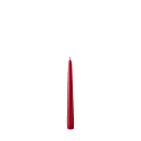 Hollowick TP10R-12DZ 10", Unwrapped Taper Candle, Red thumbnail 2