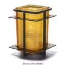 Hollowick WRQD39 Craftsman Frame for Quad Votive - 3 1/2" x 4 1/2", Wrought Iron thumbnail 2