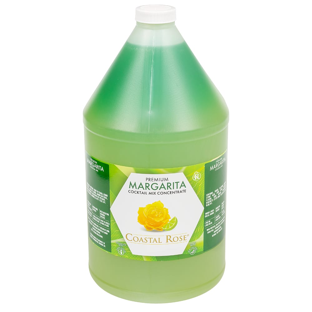 Coastal Packaging 1 gal Margarita Mix Concentrate - (4) Bottles (03055520037)