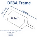 MirOil DF3A-02644 Fryer Filter Bag Frame for RD44PS & RCONE2B thumbnail 2