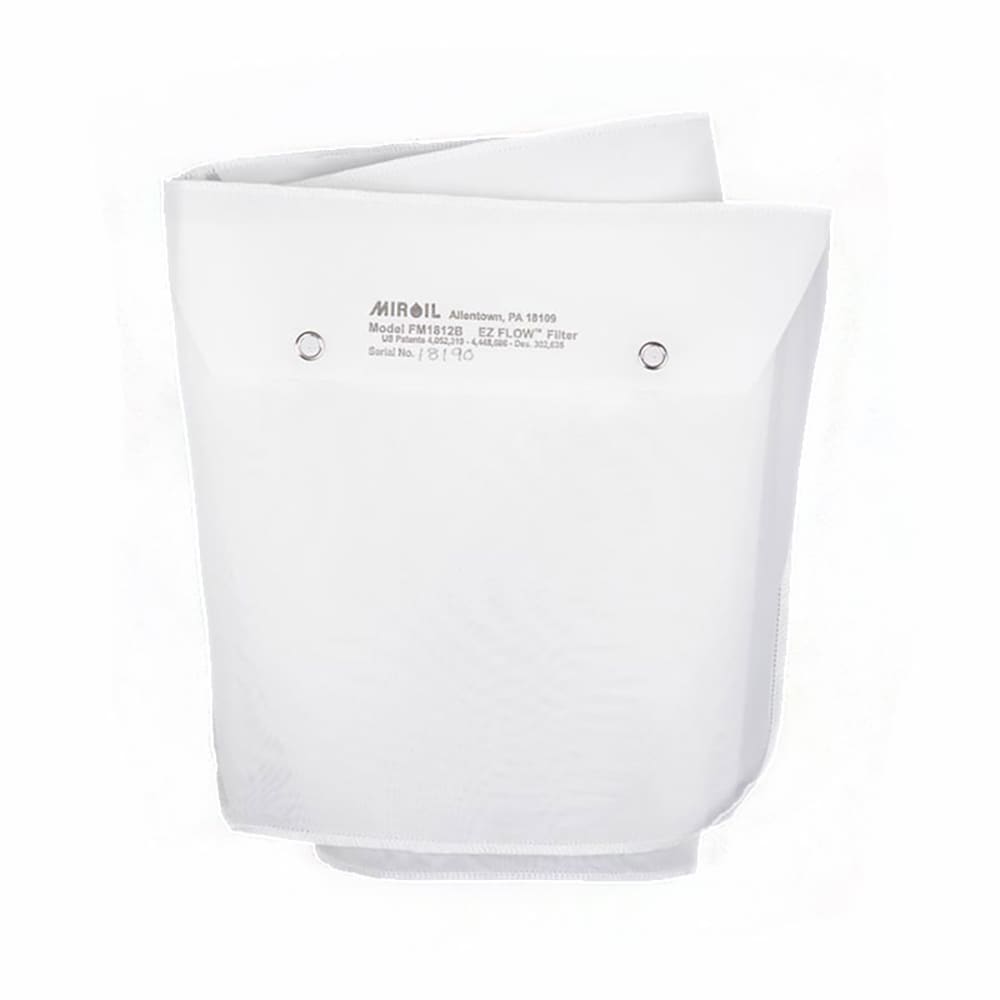 MirOil FM1812B-22960B Rectangular Fryer Filter Bag for MOD 1050 & MOD 0800