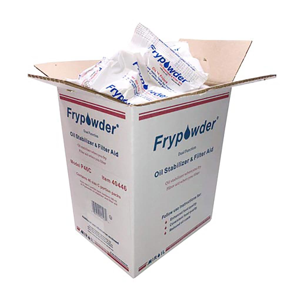 MirOil P46C-404466 (46) 5 2/5 oz Pack Fryer Powder
