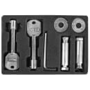 Barska 0.28 cu ft Biometric Security Safe w/ Fingerprint Lock - Steel, Black (AX11620) thumbnail 8