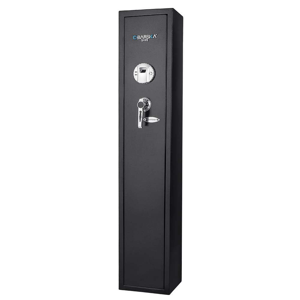 Barska 4 Rifle Capacity Gun Safe w/ Fingerprint Lock, 1.83 cu ft (AX11652)