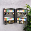 Barska 36 Key Cabinet w/ Combination Lock - Steel, Black (AX11820) thumbnail 6