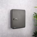 Barska 36 Key Cabinet w/ Combination Lock - Steel, Black (AX11820) thumbnail 7