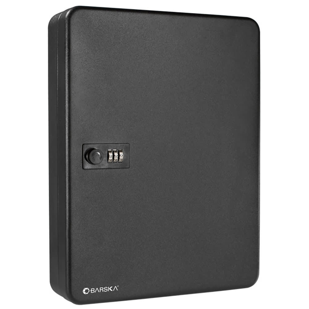 Barska 57 Key Cabinet w/ Combination Lock - Steel, Black (AX11822)