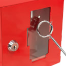 Barska Breakable Emergency Key Box with Attached Hammer - Steel, Red (AX11826) thumbnail 4