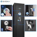 Barska 12 Rifle Capacity Gun Safe w/ Fingerprint Lock, 5.5 cu ft (AX11898) thumbnail 7