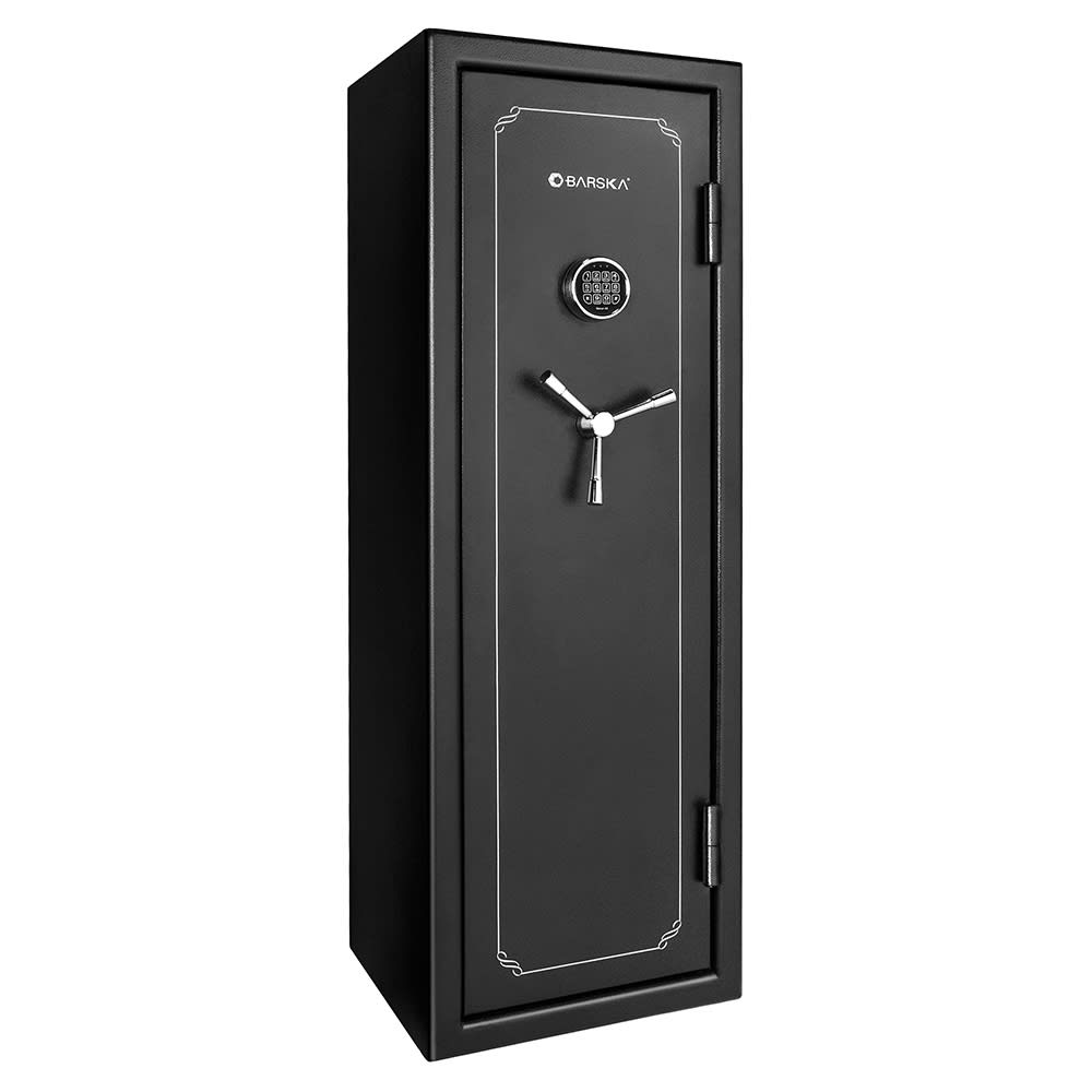 Barska 8.47 cu ft Fire Vault Safe w/ Keypad Lock - Steel, Black (AX12216)