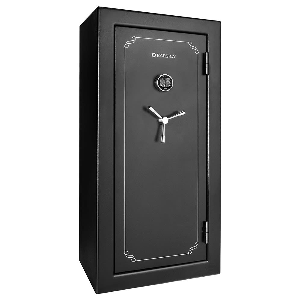 Barska 11.87 cu ft Fire Vault Safe w/ Keypad Lock - Steel, Black (AX12218)