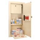 Barska 0.82 cu ft Large Biometric Wall Safe w/ Fingerprint Lock - Steel, Beige (AX12408) thumbnail 6