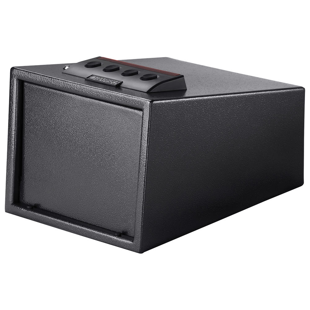 Barska 0.23 cu ft Quick Access Safe w/ Keypad Lock - Steel, Black (AX12432)