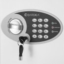 Barska 48 Key Cabinet Wall Safe w/ Keypad Lock - Steel, White (AX12658) thumbnail 2