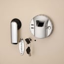 Barska 0.82 cu ft Large Biometric Wall Safe w/ Fingerprint Lock - Steel, White (AX12880) thumbnail 9