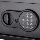 Barska 1.2 cu ft Safe w/ Keypad Lock - Steel, Black (AX13090) thumbnail 4
