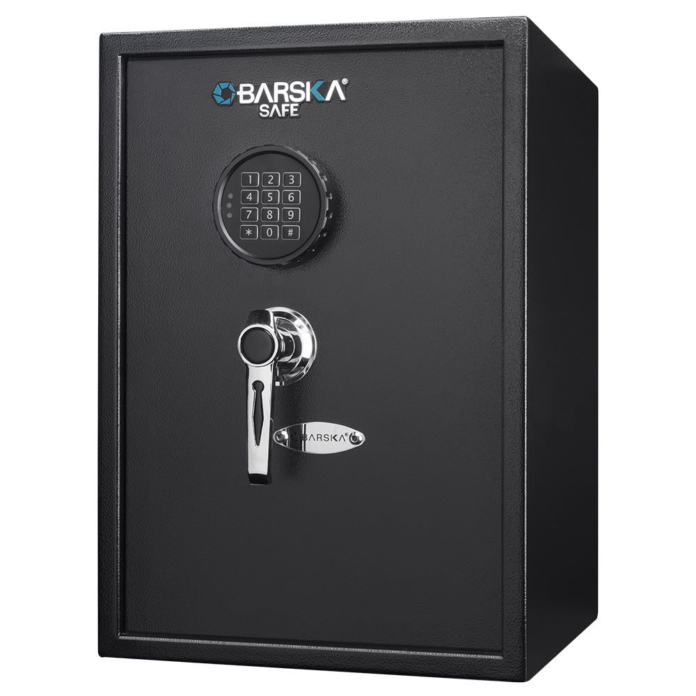 Barska 1.45 cu ft Digital Safe w/ Keypad Lock - Steel, Black (AX13098)