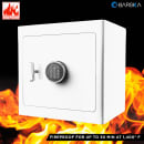 Barska 1.01 cu ft Jewelry Safe w/ Keypad Lock - Steel, White (AX13104) thumbnail 8