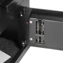 Barska 0.72 cu ft Biometric Safe w/ Fingerprint & Keypad Lock - Steel, Black (AX13108) thumbnail 4