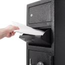 Barska Locker Depository Safe w/ Keypad Lock - (2) Compartments, Steel, Black (AX13310) thumbnail 3