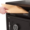 Barska Locker Depository Safe w/ Keypad Lock - (2) Compartments, Steel, Black (AX13312) thumbnail 3